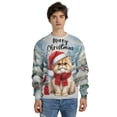 thumbnail image 4 of Merry Christmas Persian Enjoys Catmas Winter Xmas Holiday All Over Print 3D Sweatshirt Unisex Merch Cat Lover Kitten Owner Gifts - 02022, 4 of 6