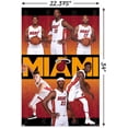 thumbnail image 3 of NBA Miami Heat - Team 21 Wall Poster, 22.375" x 34", 3 of 5