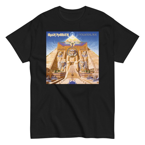 Iron Maiden - Powerslave Unisex T-Shirt - Black - Small