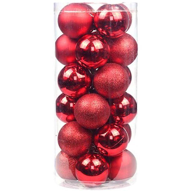 Adornos de bolas DENGXMXG Colgantes de Navidad 8 cm