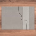 thumbnail image 5 of Ambesonne Mid Century Modern Boho Jigsaw Puzzle Durable Cardboard, Art of Line, 1000 pcs, Pale Tan Charcoal Grey, 5 of 5