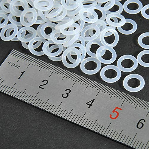 Lots 120Pcs White Rubber O-Ring Dampers Keycap Mechanical keyboard For Cherry 