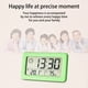 thumbnail image 4 of Electrónica, Hogar Inteligente, Ropa Inteligente y Otros, Reloj Digital con Pantalla LCD Termómetros Higrómetro Monitor Digital de Temperatura y Humedad con Reloj Inteligente Reloj Electrónico, 4 of 7