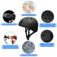 thumbnail image 3 of Tripumer Kids Toddler Bike Helmet Adjustable Ages 3-8 Years Boys Girls Black, 3 of 10