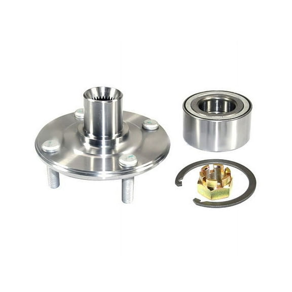 Front Wheel Hub Repair Kit - Compatible with 2003 - 2007 Mitsubishi Lancer 2004 2005 2006