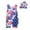 T-Blue22, variant on Toddler Boys Girls Independence Day Striped Printed Overalls Shorts With Pocket Suspender Trousers Romper 4th Of July Jumpsuit