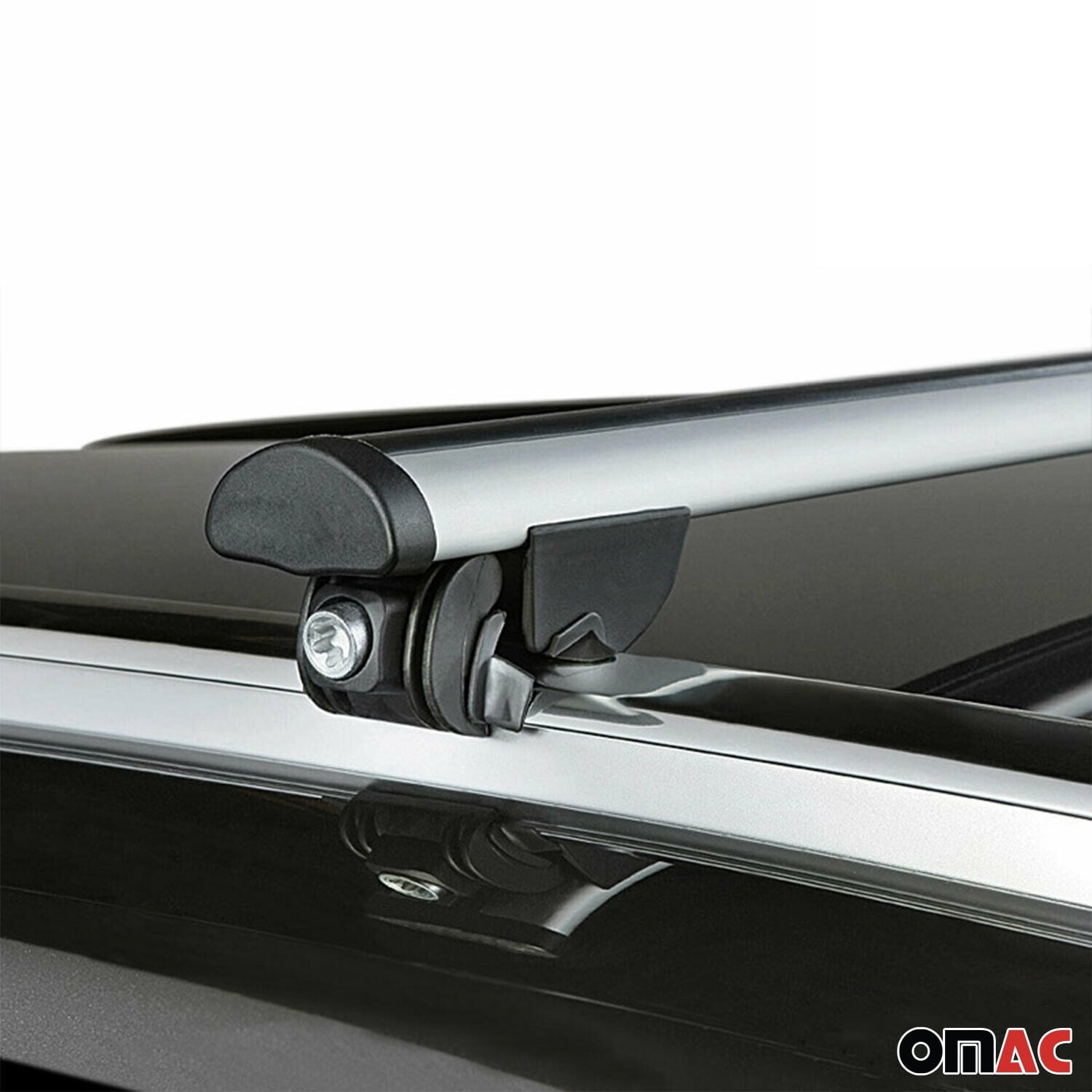 220 Lbs Luggage Roof Racks for Mercedes GLC Class X253 2016-2022 Alu Gray