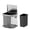 18Lx2 37.60x42.80x54.20cm, variant on 8 Gallon Dual Compartment Trash Can, Stainless Steel Recycling Bin w/ 2 Removable Inner Buckets, Step Pedal, Soft Close Lid for Kitchen Home Office