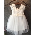 thumbnail image 2 of Coduop Flower Baby Girl Kid Lace Party Pageant Wedding Dress Princess Tutu Dresses 2-7 Years, 2 of 6