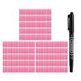 thumbnail image 2 of 4 Inch Waterproof Reusable Plant Labels, Pack Of 300 With 1 Marker Pen, Vibrant Pink Gardening Organization Set For Seedlings, Vegetables, Flowers And Outdoor & Indoor, 2 of 6