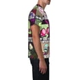 thumbnail image 3 of Invader Zim T-Shirt for Men Novelty 3D Pritneted Casual Short Sleeve Tees Shirt Summer Street T Shirt Top, 3 of 7