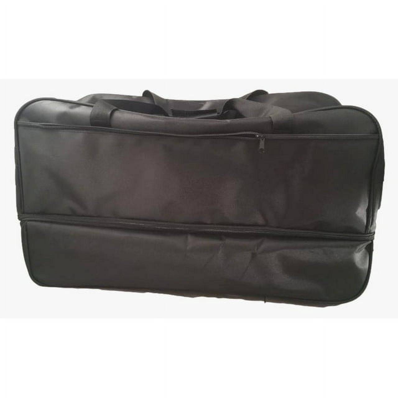 X Factor Blue Rolling Duffel Bag 28" Large, Multi-Pocket Travel Duffle with Wheels, Drop Bottom Heavy-Duty Luggage, Lightweight Collapsible Telescoping Handle