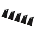 thumbnail image 1 of Truss Rod Cover Plate, Electric Guitar Truss Rod Plate Strong 5Pcs Plastic  For Replacement, 1 of 8
