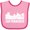 Pink and Fuchsia, variant on Inktastic San Francisco Skyline with Grunge Boys or Girls Baby Bib