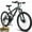 Gray, variant on Mountain Bike 24 Inch Wheels, 21 Speed Dual Full Suspension Mountain Bicycle, High Carbon Steel Frame, Mens Womens Mountain Bikes, Birthday Gift Choice(Grey)