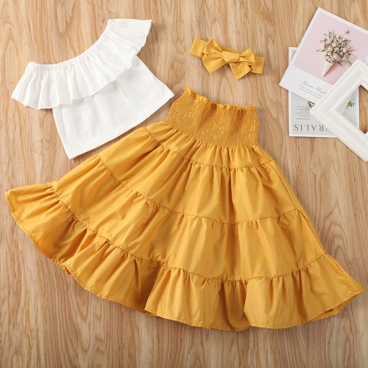 baby girl ruffle top