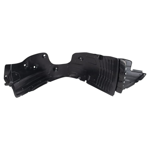 TRQ Front Left Inner Fender Liner Black Drivers Side Fits Select 2013-2016 Hyundai Santa Fe HY1248129