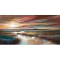 thumbnail image 2 of Manning, Ruane 32x18 Gold Ornate Wood Framed with Double Matting Museum Art Print Titled - Cape Sunset, 2 of 4