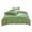 Green, variant on xaoyunyn Washed Bedding Set for All Seasons Soft Comfortable Four Piece Duvet and Bedsheet Enhance Bedroom High Grade and Ensure Restful Sleep