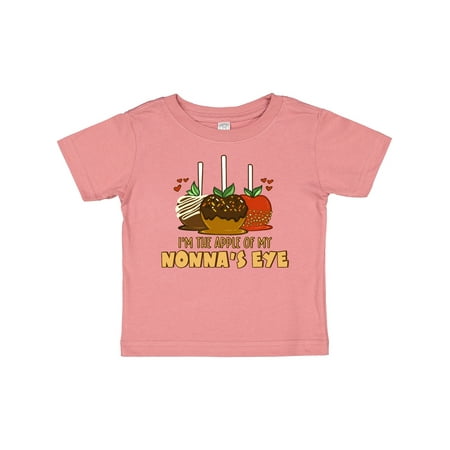 

Inktastic I m the Apple of My Nonna s Eye Gift Baby Boy or Baby Girl T-Shirt