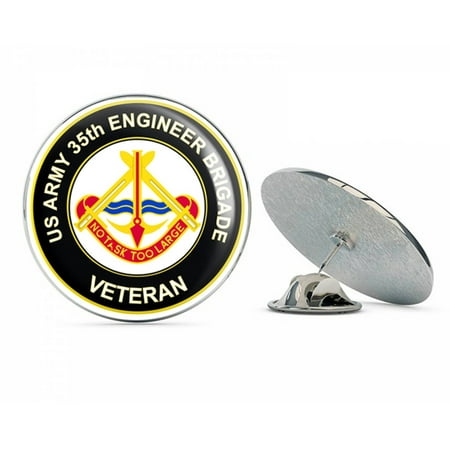 Us Army Engineer Units U.S. Army 35th Engineer Brigade Unit Crest Veteran Metal 0.75