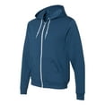 thumbnail image 2 of American Apparel Unisex Flex Fleece Zip Hoodie - SEA BLUE - XL, 2 of 5