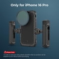 thumbnail image 2 of Kit portátil dual con soporte de vídeo para teléfono SMALLRIG para iPhone 16 Pro, 2 of 9