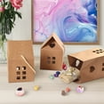 thumbnail image 6 of House Shaped Gift Boxes With Handle 5X3X3Inches, Sturdy 300Gsm White Cardboard Reusable Christmas Holiday Cottage Boxes, Real Estate Agent Gifts For Clients Party Favors &, 6 of 6