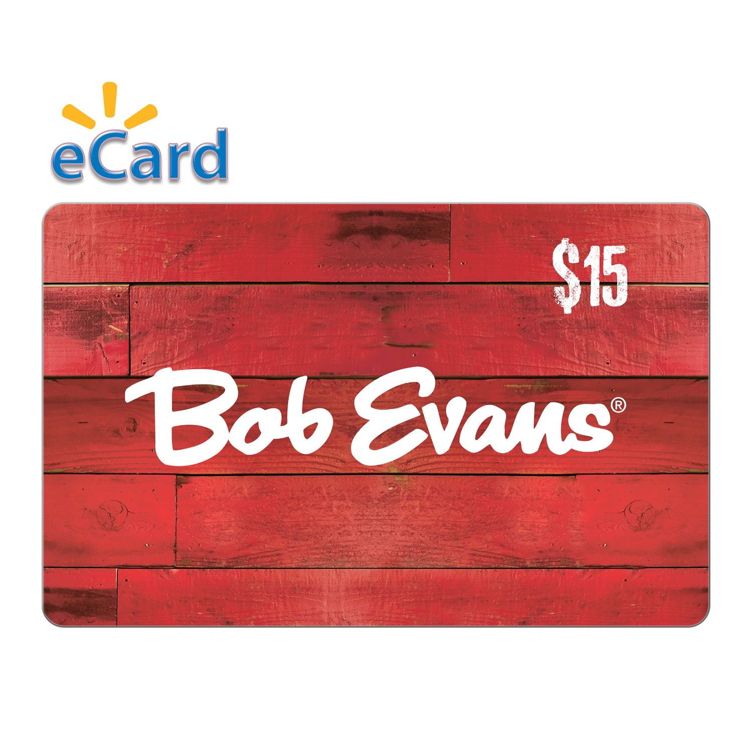 Bob Evans 15 Gift Card (Email Delivery)
