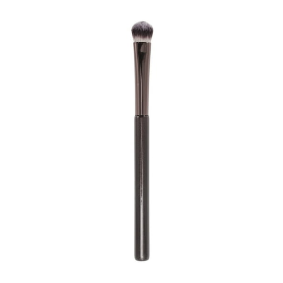 Unique Bargains 1 Pc Durable Eyeshadow Brush Large Brown Nylon Hair Aluminum Tube