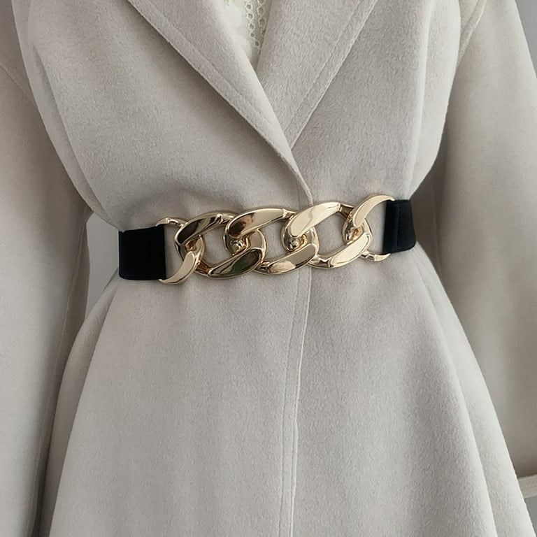 Letter Buckle Pu Belt, Belt Fashion L, Belt Women, Plate Buckle