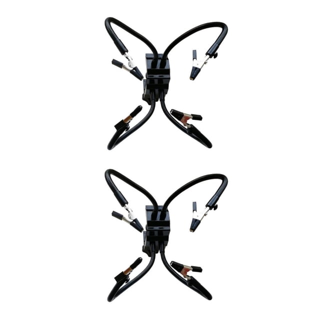 Riwesomey Adjustable Welding Third Hand for Arts Desoldering Craft Assistant Jewelry Tipo 1 2piezas