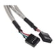 thumbnail image 5 of 2X Cable de Extension Placa Base 4 Puerto USB 2.0 A 9 Pin Cabeza, 5 of 5