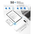 thumbnail image 2 of Impresora portátil sin tinta para viajes, impresora térmica inalámbrica para teléfono y portátil, compatible con tamaños Carta (EE. UU.) y A4 (8,5" x 11"), impresora móvil Bluetooth pequeña con estuch, 2 of 5