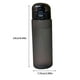thumbnail image 4 of Inteprter Botella de agua con tapa de 780ml, taza de plástico para beber café, vasos para adultos, tetera para exteriores, escuela, viajes, Cocina y Comedor Negro/780ml, 4 of 6