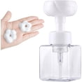 thumbnail image 4 of Foam Pump Bottle 8.8 Oz Flower Foaming Soap Dispenser Shatterproof Pet Refillable for Bathroom Kitchen Kids Handwashing, 4 of 5