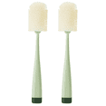 thumbnail image 1 of El cepillo suave para botellas, 2 unidades, es suave y fácil de limpiar, puede eliminar eficazmente los residuos de manchas en el fondo de la taza., 1 of 6