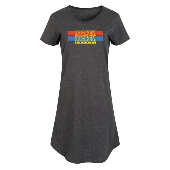 Rock 'Em Sock 'Em Robots - Rock 'Em Sock 'Em Robots Logo - Women's Any Way Dress