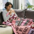 thumbnail image 3 of Sister in Law Gifts Blanket 50x60in, Sister in Law Birthday Gifts, Gifts for Sister in Law, Mother''s Day for Sister in Law Gifts, Sister in Law Wedding Gift, Sister-in-Law Gifts Blankets Throw, 3 of 6