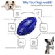 thumbnail image 2 of Juguetes chirriantes para perros para masticadores agresivos, pelota de tenis de goma con chirriador, juguetes masticables para mascotas resistentes y duraderos casi indestructible, 2 of 4