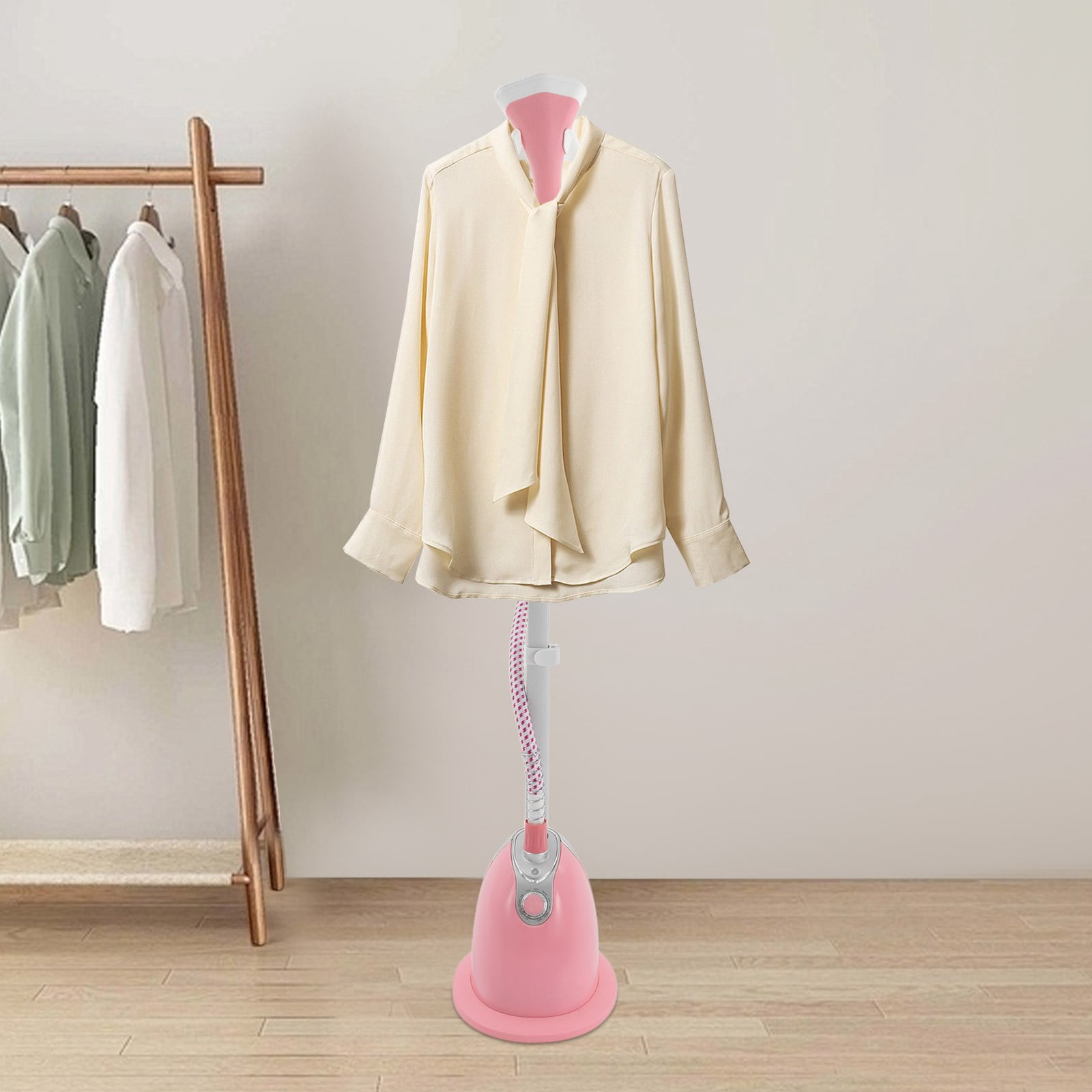 Standing Steamer for Clothes, Professional Garment Steamer with Ironing Board, Steaming Wrinkle Remover
