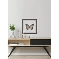 thumbnail image 4 of Marmont Hill Pink and Black Butterfly Framed Wall Art, 18" x 18", 4 of 6