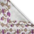 thumbnail image 3 of Ambesonne Thistle Kitchen Curtains, Summer Floral Thistles, 55"x45", Apple Green Purple, 3 of 3