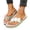 White, variant on Rainbow Stripe Platform Sandals, Platform Flip Flops Wedge Sandals 2026 Dressy Casual Summer Shoes Flower Thong Sandals Flatform Slides Outdoor Wide Width Slip On Beach Vacation Slipper, White 6