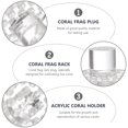 thumbnail image 4 of Shisuyan fish tank clean Coral Frag Plug Acrylic Transparent for Aquarium Equipment 5PCS, 4 of 9