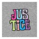 thumbnail image 3 of Playera Para Niña Justice Manga Corta Gris Talla 12, 3 of 3