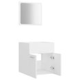 thumbnail image 6 of vidaXL Bathroom Furniture Set 2 Piece Chipboard Cabinet Storage Multi Colors, 6 of 36
