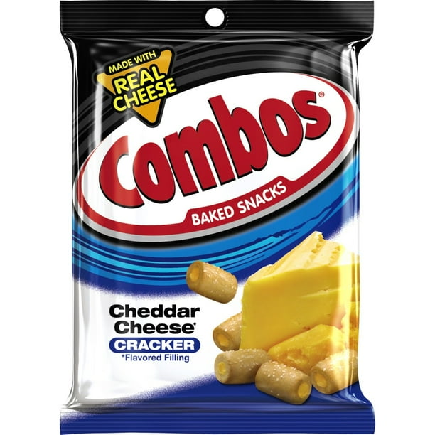 Combos Cheddar Cheese Backed Snack Cracker, 6.3 Oz.