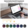 thumbnail image 4 of Funda de teclado Nillkin para Samsung Galaxy Tab S9+ de 12,4 pulgadas, 4 of 8