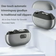 thumbnail image 4 of FACEGA Smart Nail Clippers, Electric Toenail Clippers for Seniors and Babies, 3-in-1 Electric Nail Clippers and Polisher (with LED Light, USB Port, and Nail Clipper Storage Case) (Black), 4 of 8